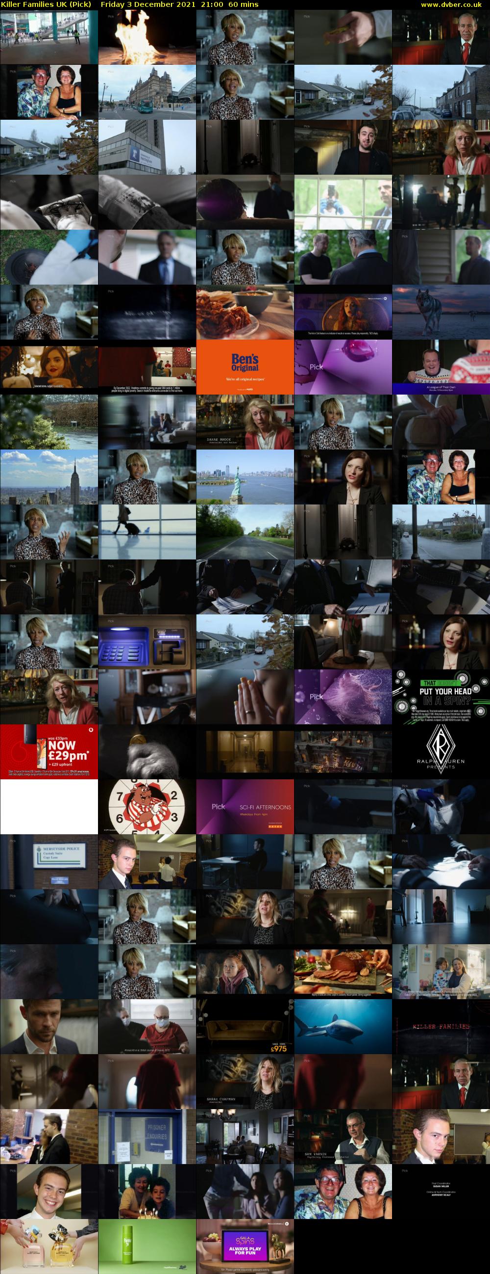 Killer Families UK (Pick) Friday 3 December 2021 21:00 - 22:00