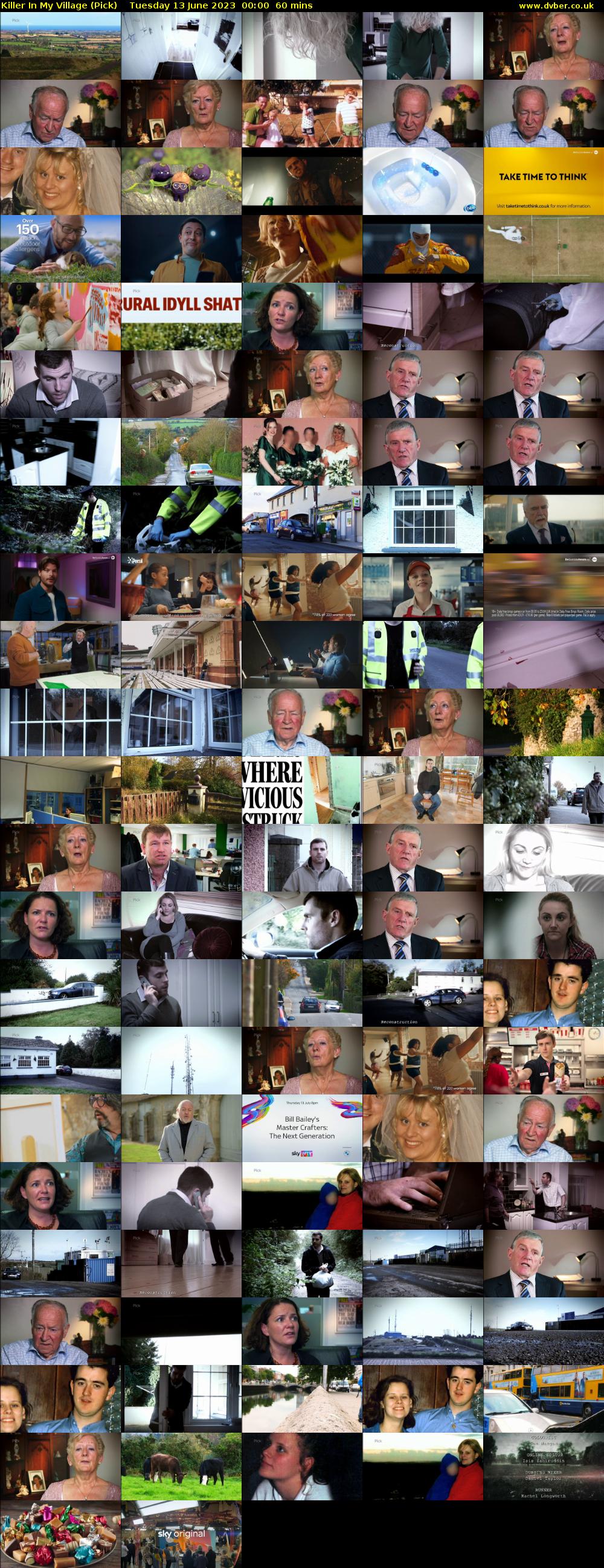 Killer In My Village (Pick) Tuesday 13 June 2023 00:00 - 01:00
