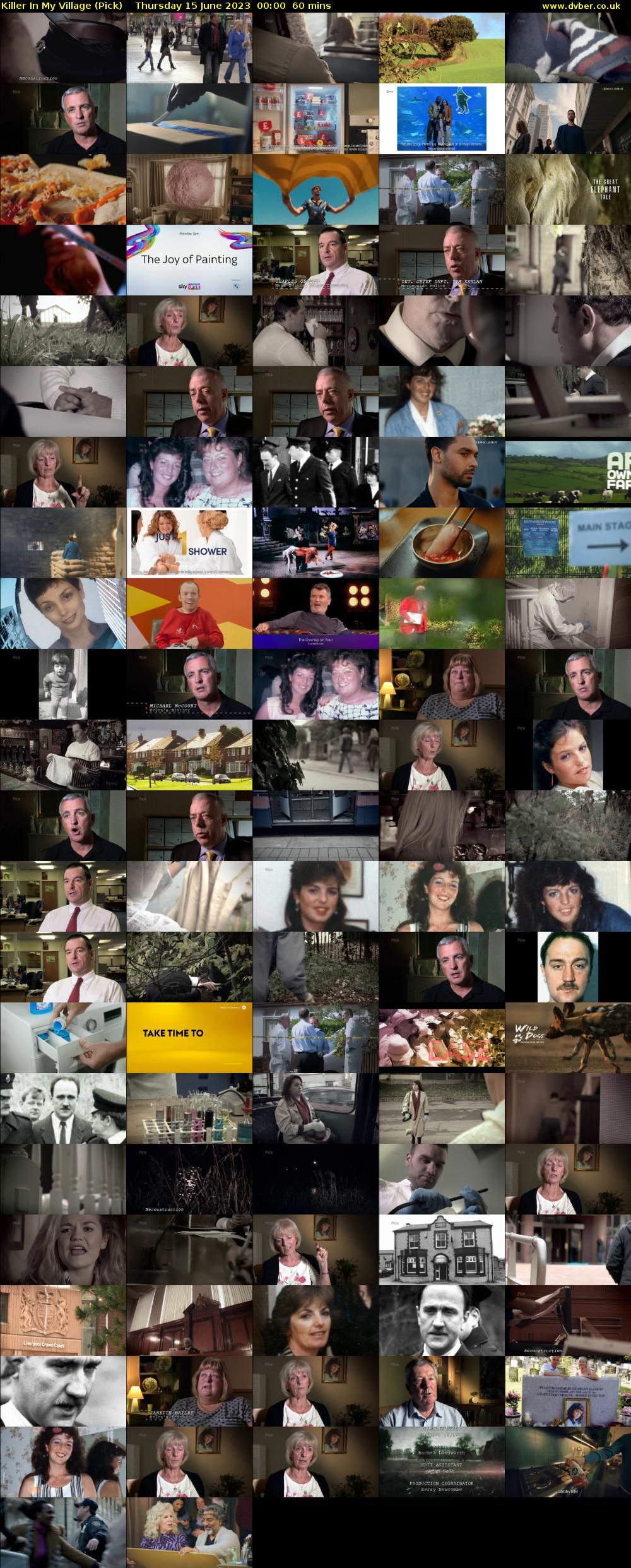 Killer In My Village (Pick) Thursday 15 June 2023 00:00 - 01:00