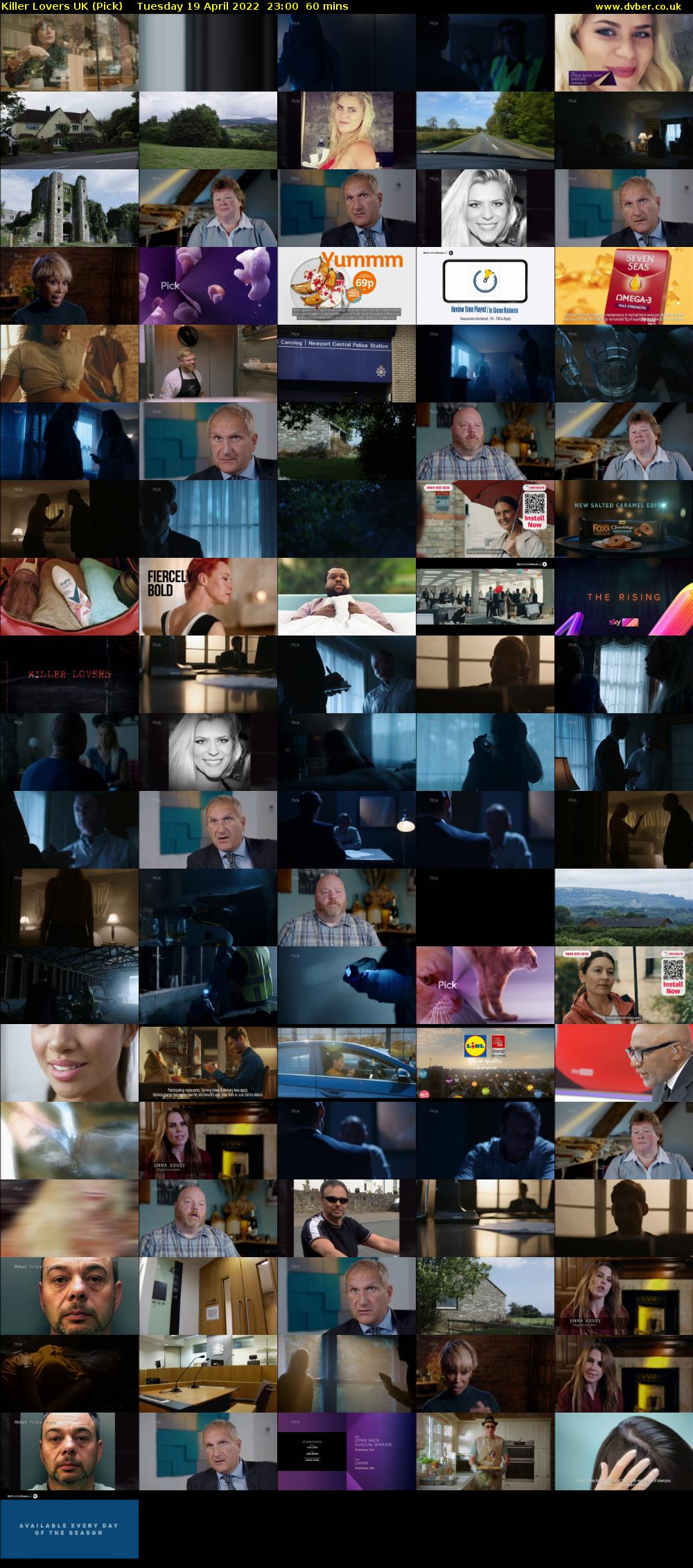 Killer Lovers UK (Pick) Tuesday 19 April 2022 23:00 - 00:00