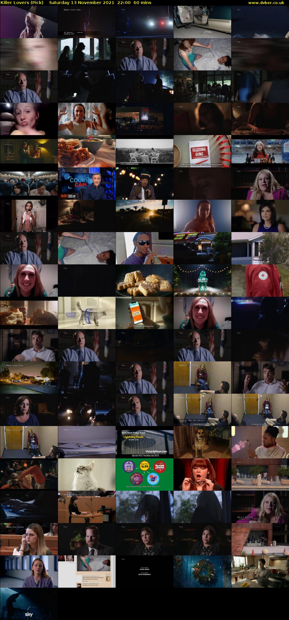 Killer Lovers (Pick) Saturday 13 November 2021 22:00 - 23:00