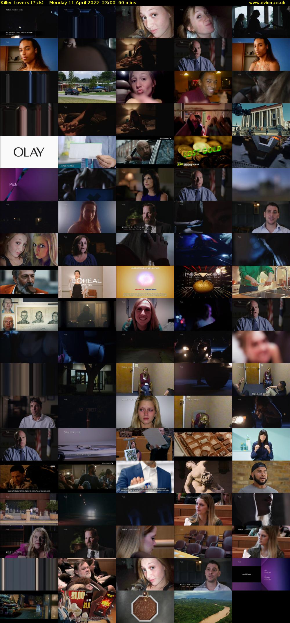 Killer Lovers (Pick) Monday 11 April 2022 23:00 - 00:00