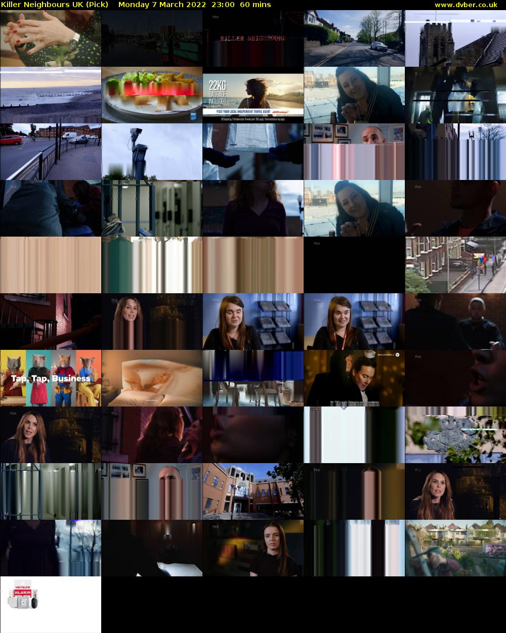 Killer Neighbours UK (Pick) Monday 7 March 2022 23:00 - 00:00
