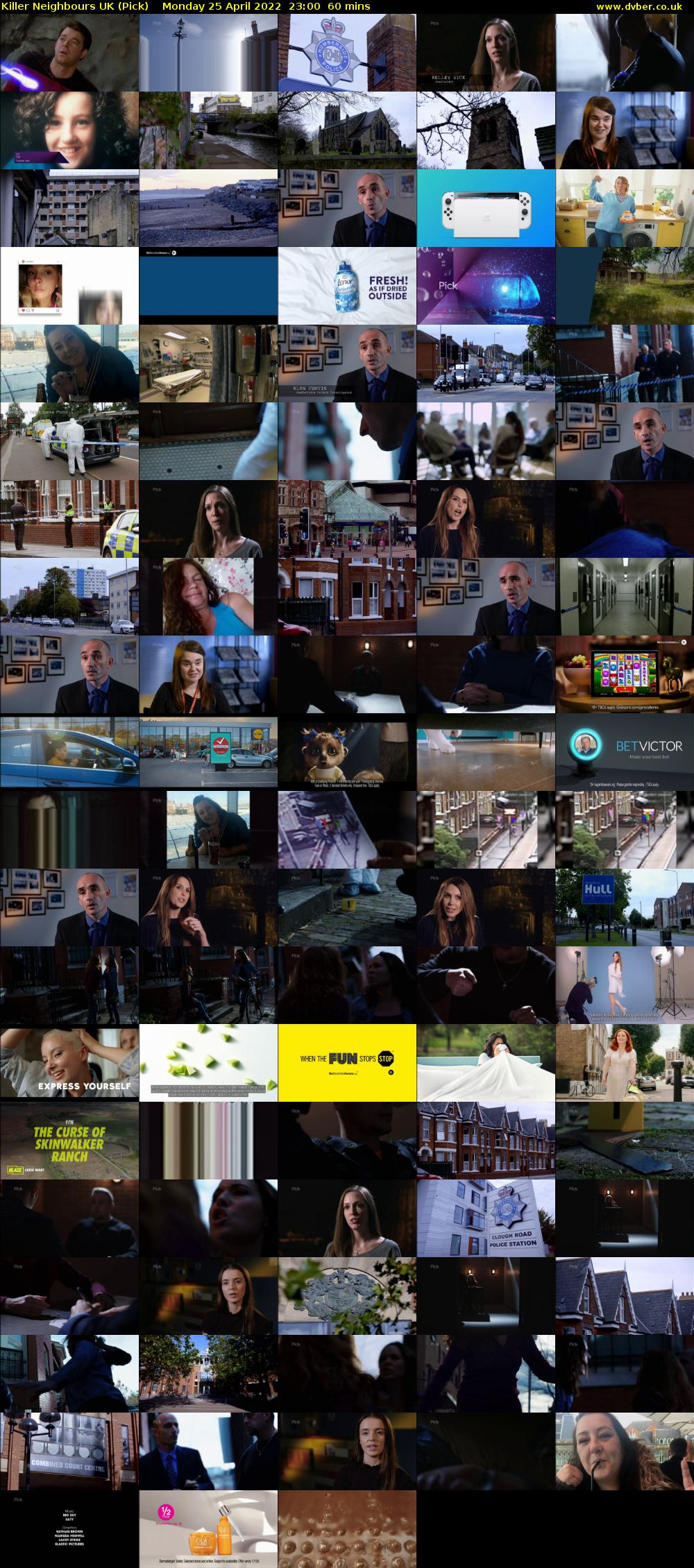 Killer Neighbours UK (Pick) Monday 25 April 2022 23:00 - 00:00