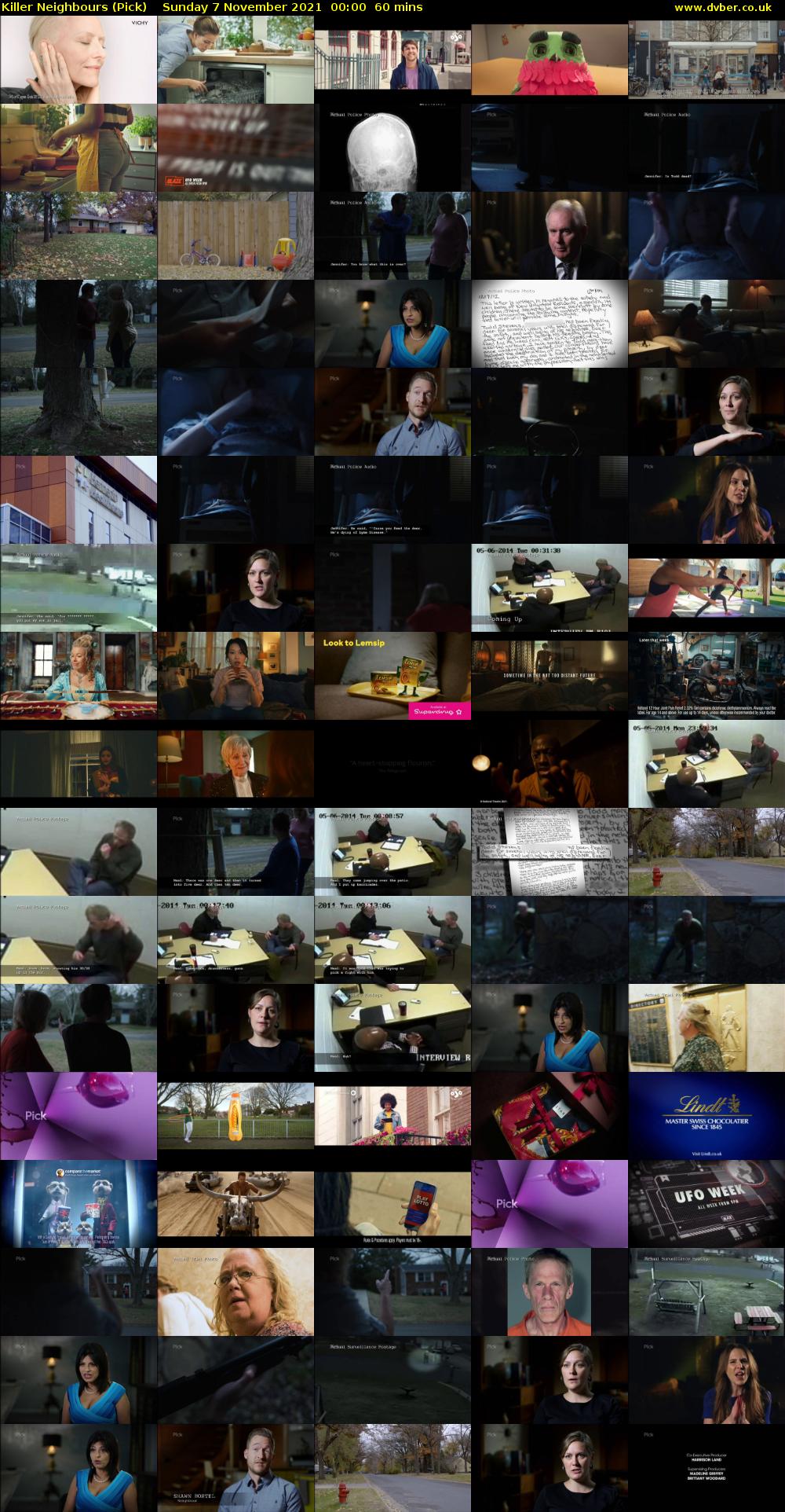 Killer Neighbours (Pick) Sunday 7 November 2021 00:00 - 01:00