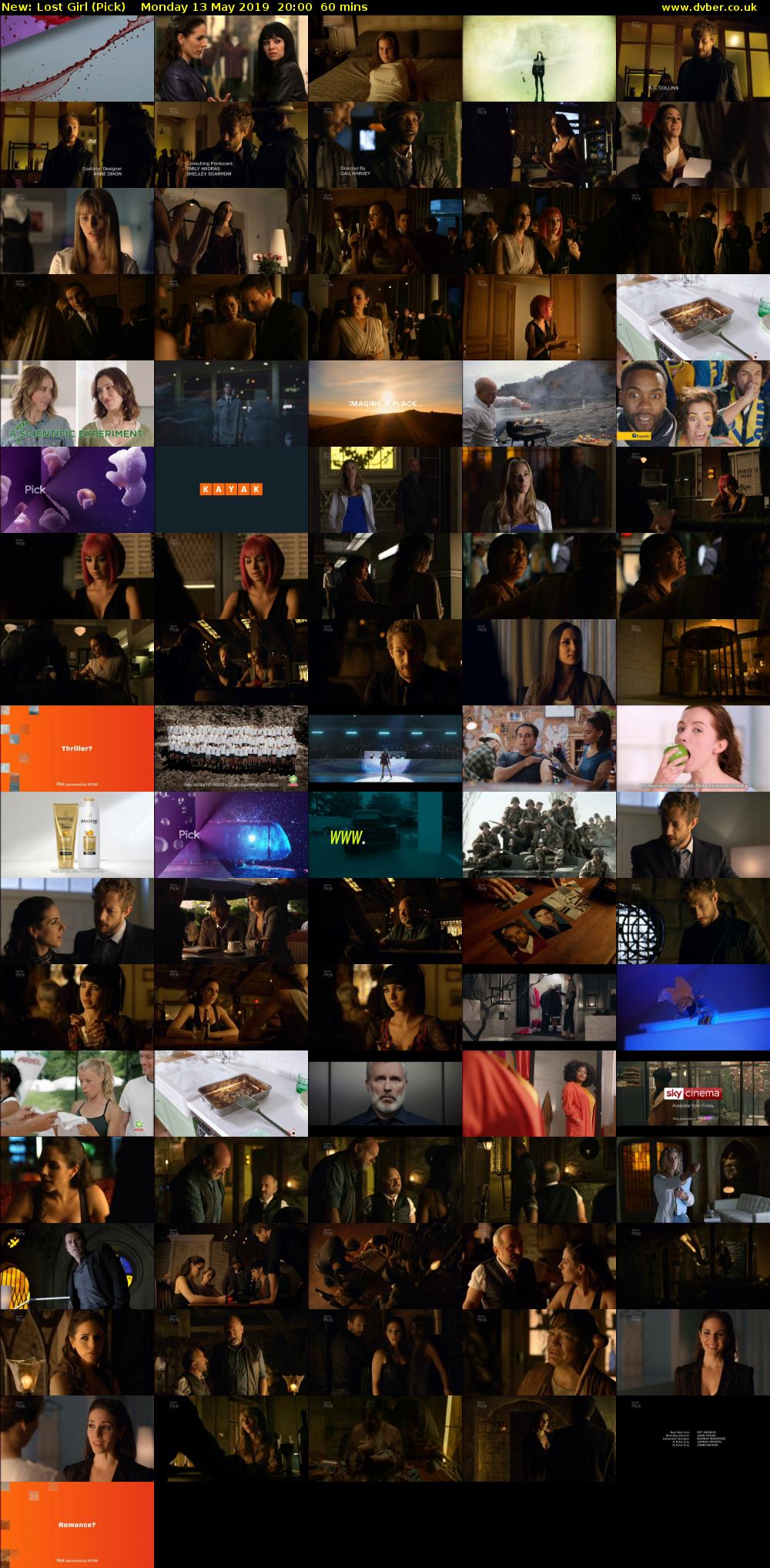 Lost Girl (Pick) Monday 13 May 2019 20:00 - 21:00