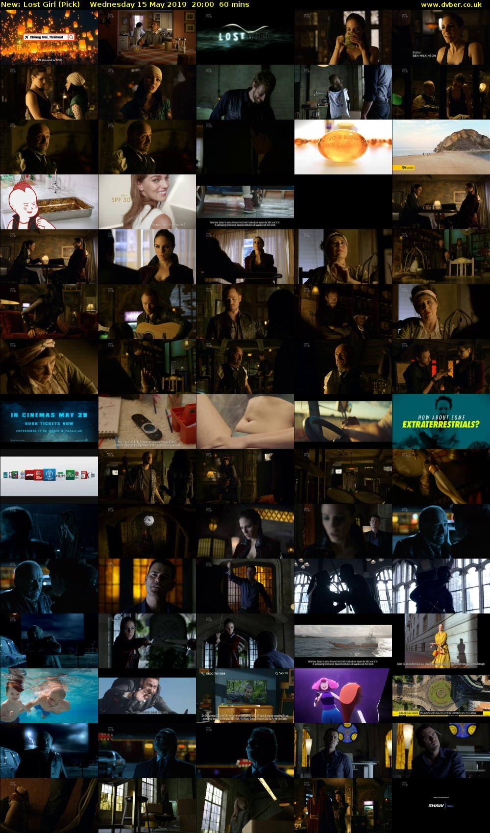 Lost Girl (Pick) Wednesday 15 May 2019 20:00 - 21:00