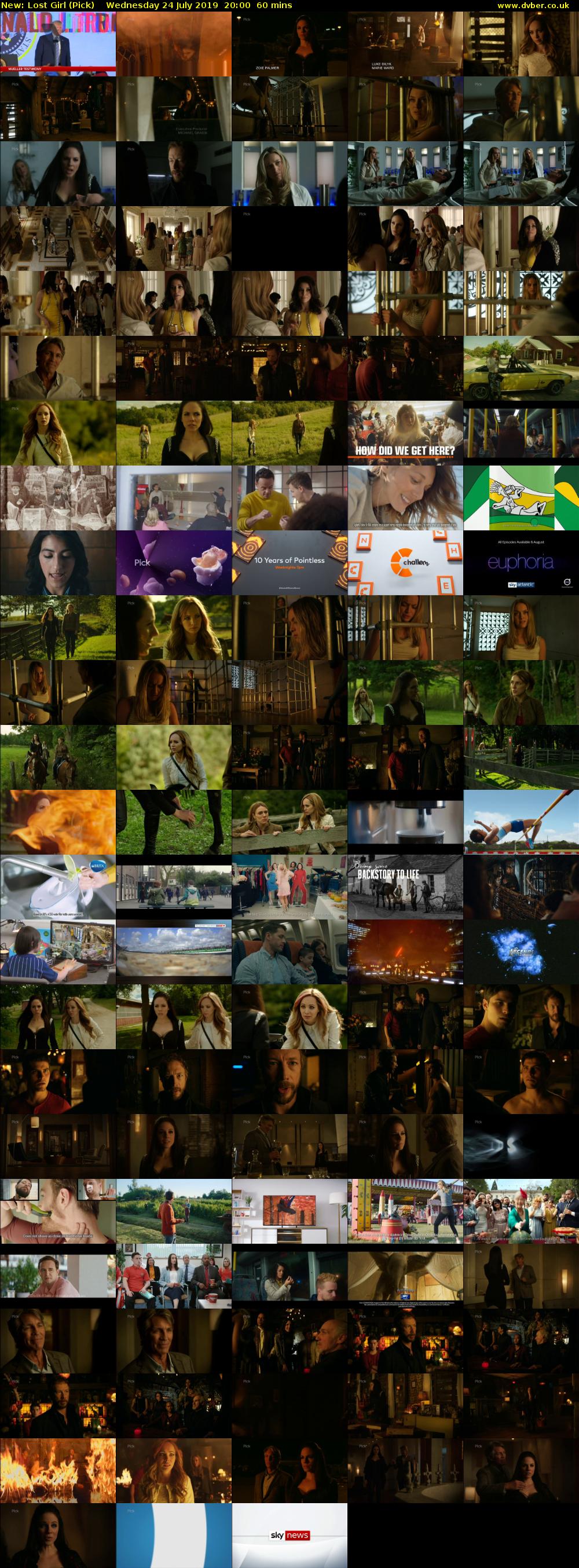 Lost Girl (Pick) Wednesday 24 July 2019 20:00 - 21:00