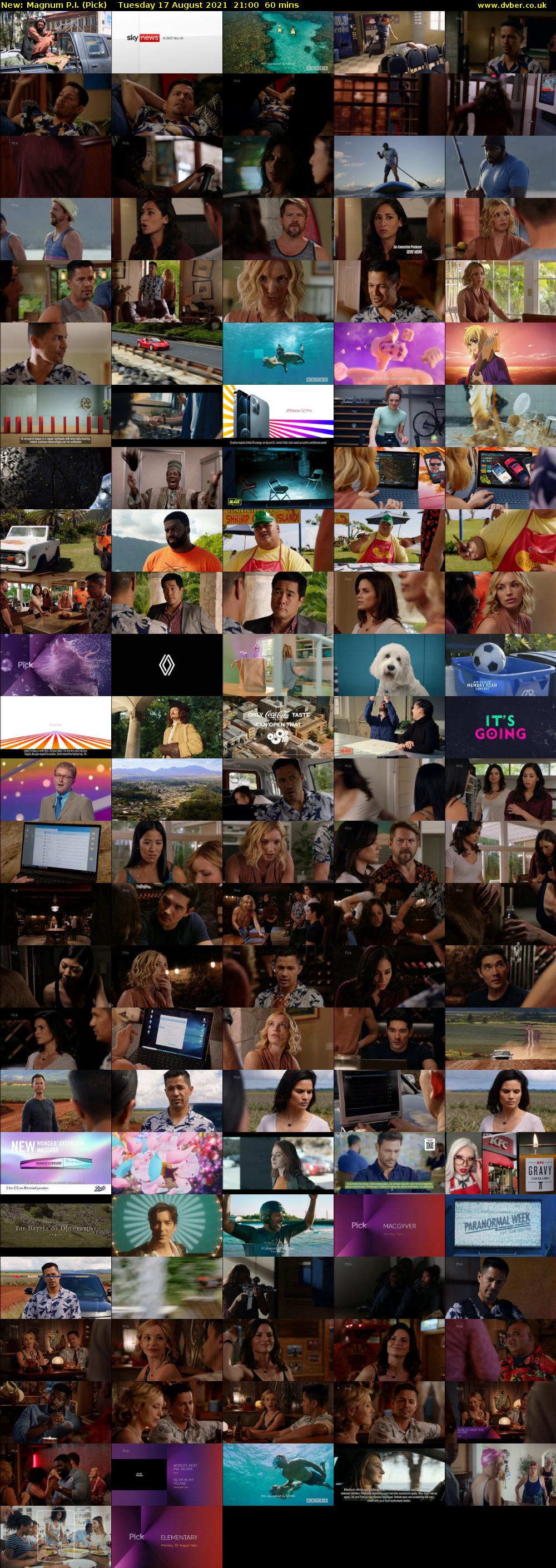 Magnum P.I. (Pick) Tuesday 17 August 2021 21:00 - 22:00