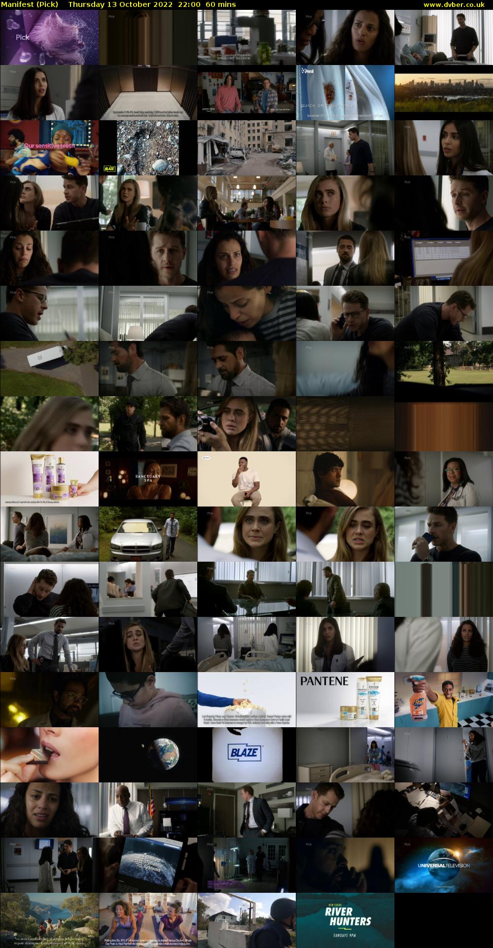 Manifest (Pick) Thursday 13 October 2022 22:00 - 23:00