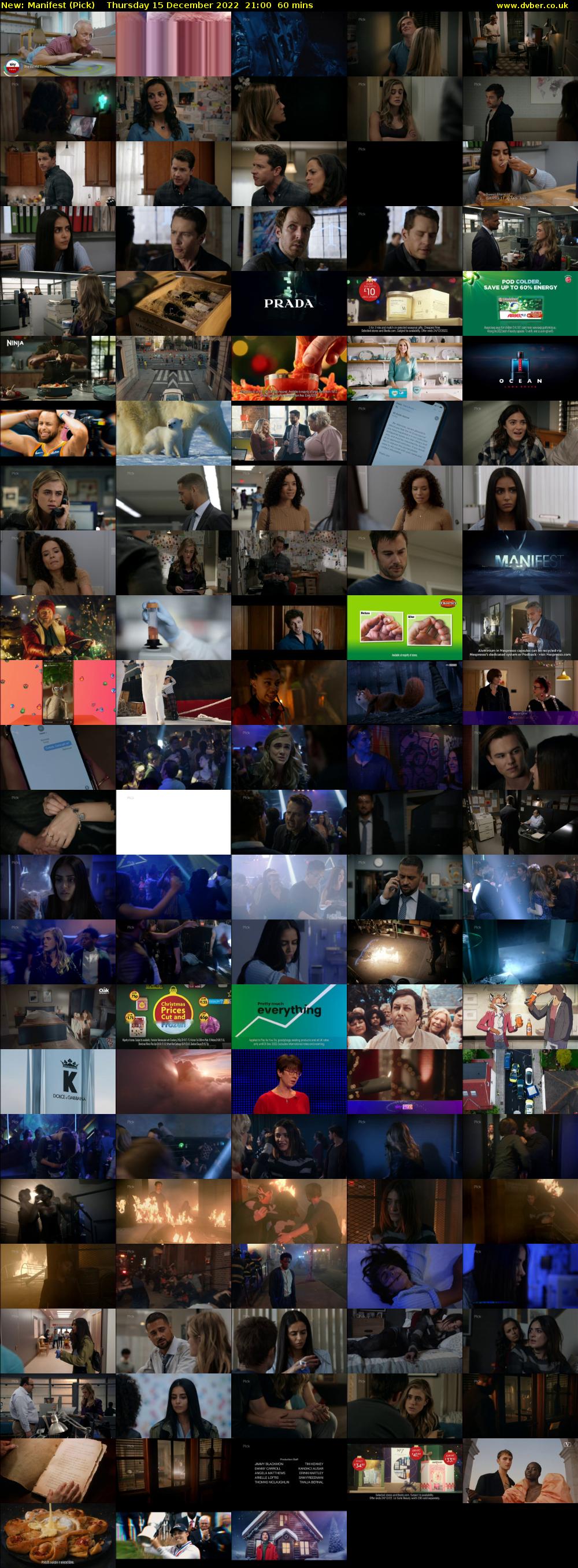 Manifest (Pick) Thursday 15 December 2022 21:00 - 22:00