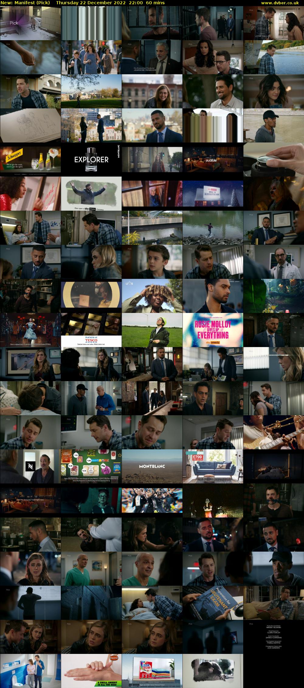 Manifest (Pick) Thursday 22 December 2022 22:00 - 23:00