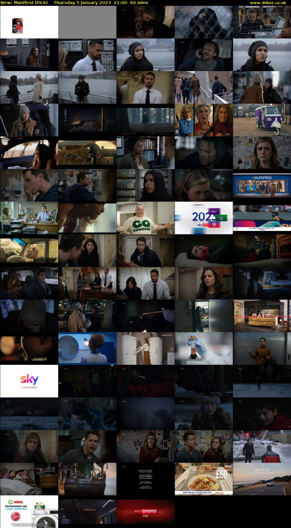 Manifest (Pick) Thursday 5 January 2023 21:00 - 22:00