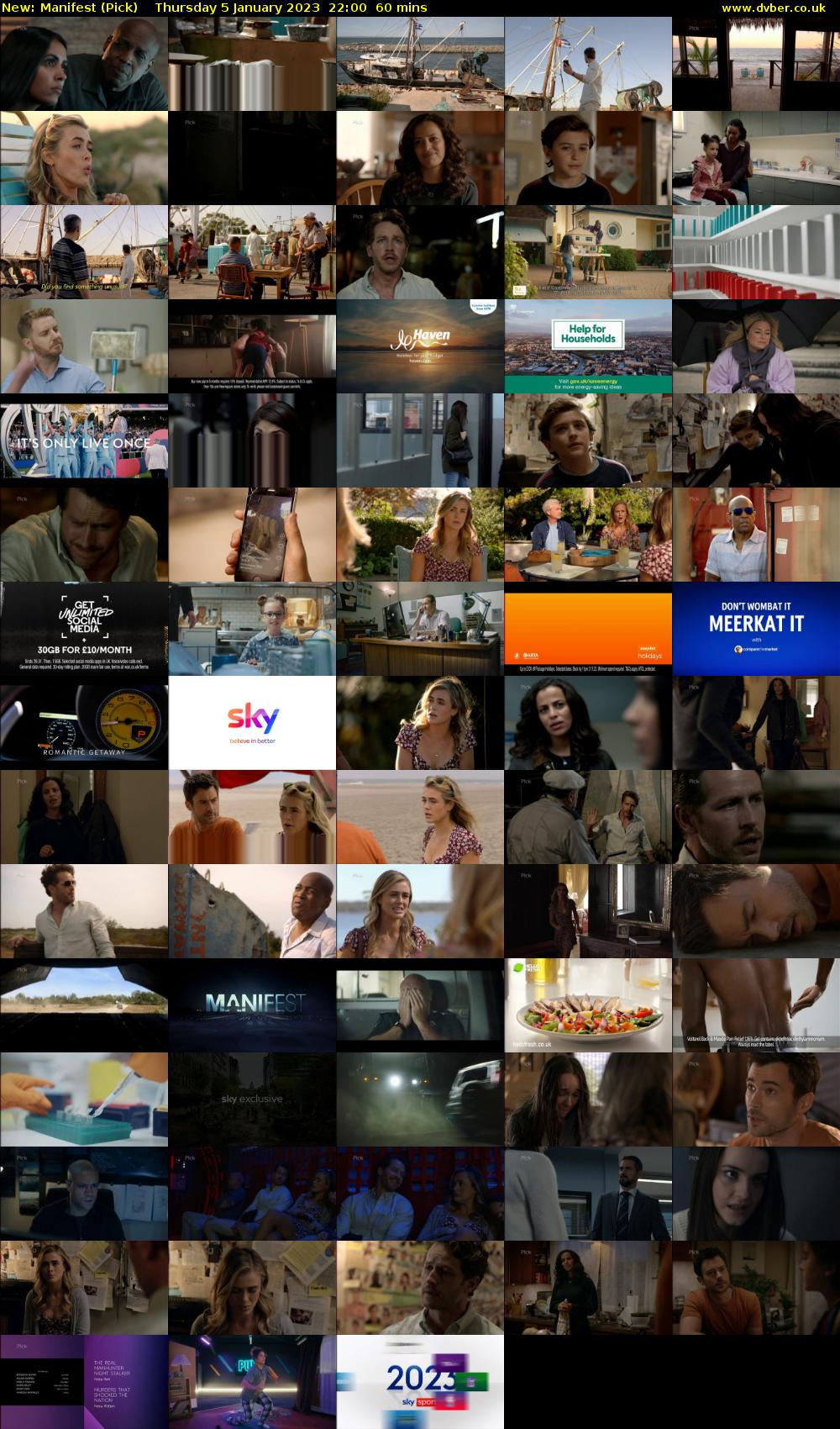 Manifest (Pick) Thursday 5 January 2023 22:00 - 23:00