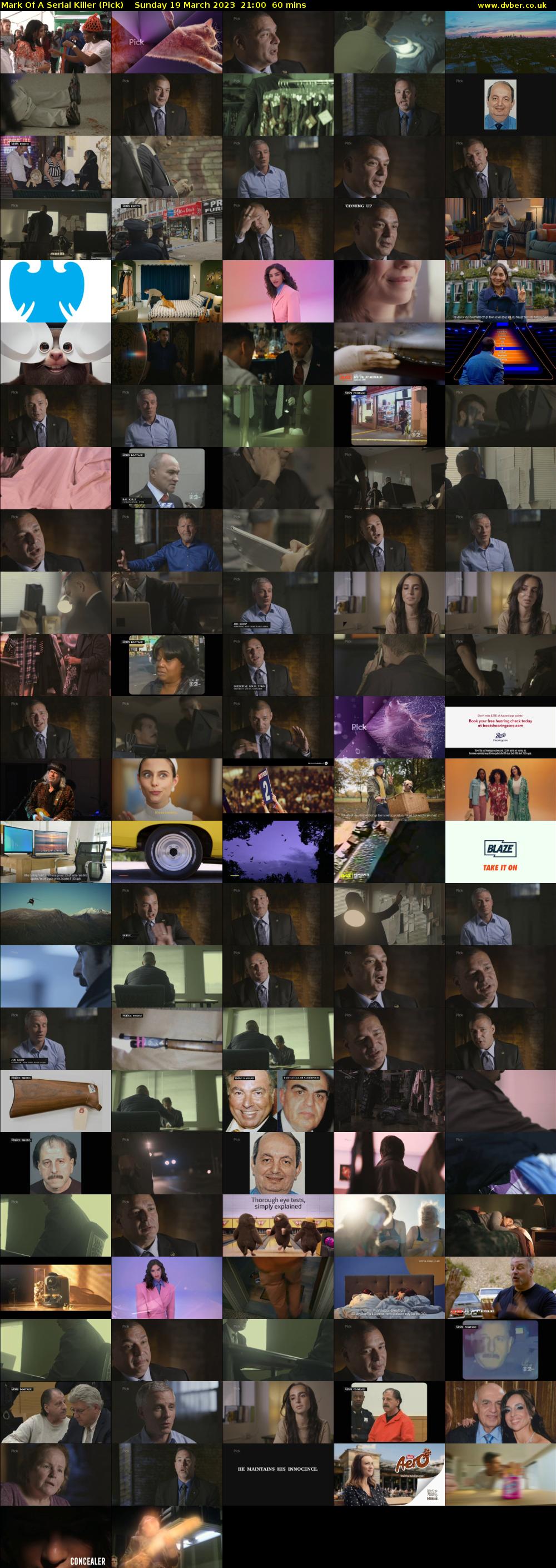 Mark Of A Serial Killer (Pick) Sunday 19 March 2023 21:00 - 22:00