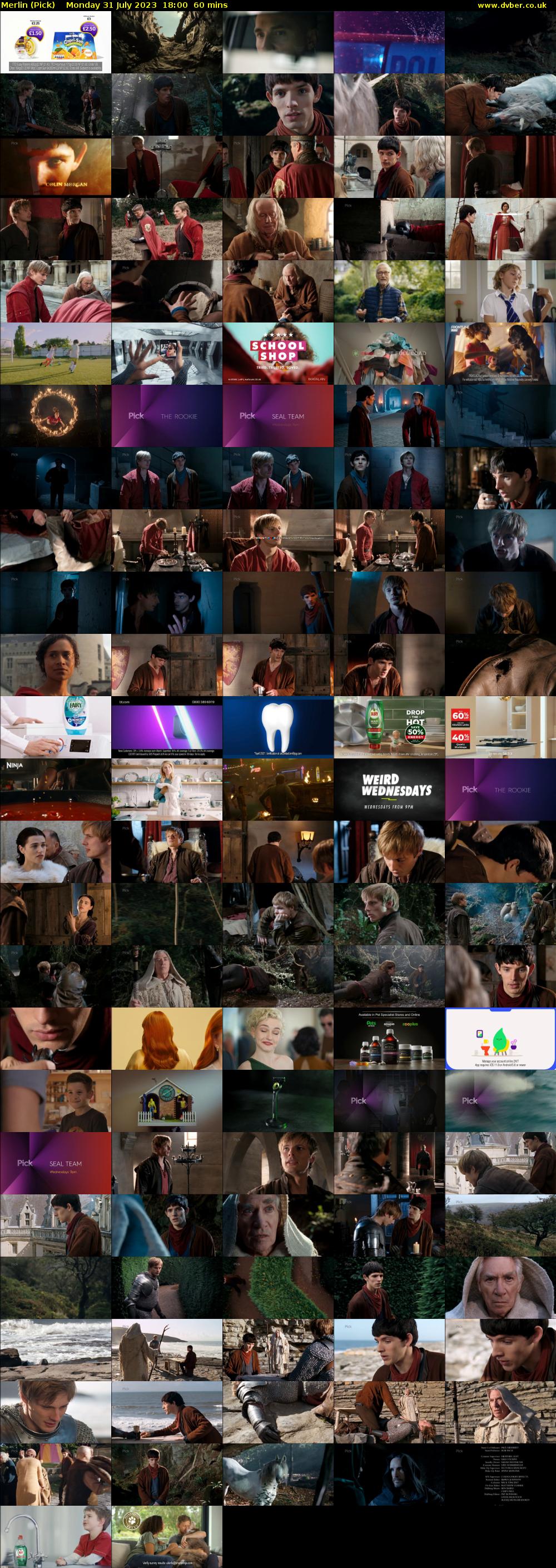 Merlin (Pick) Monday 31 July 2023 18:00 - 19:00