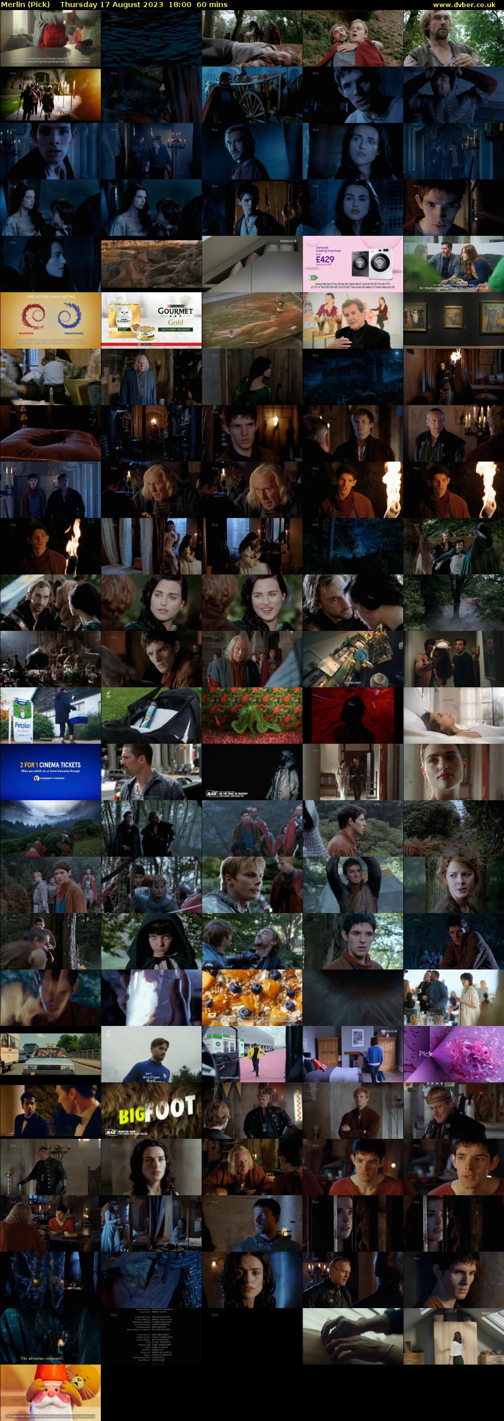 Merlin (Pick) Thursday 17 August 2023 18:00 - 19:00