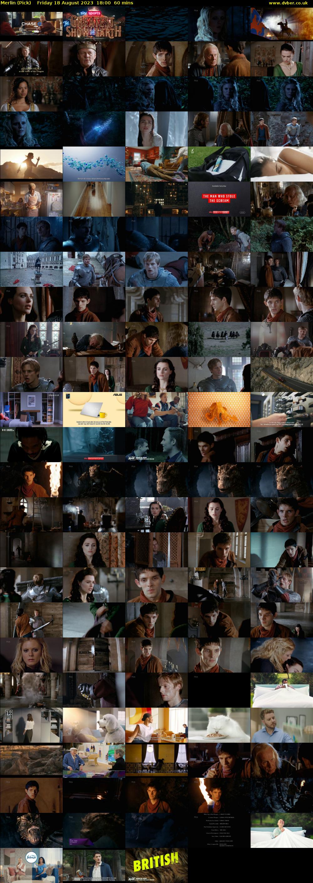 Merlin (Pick) Friday 18 August 2023 18:00 - 19:00