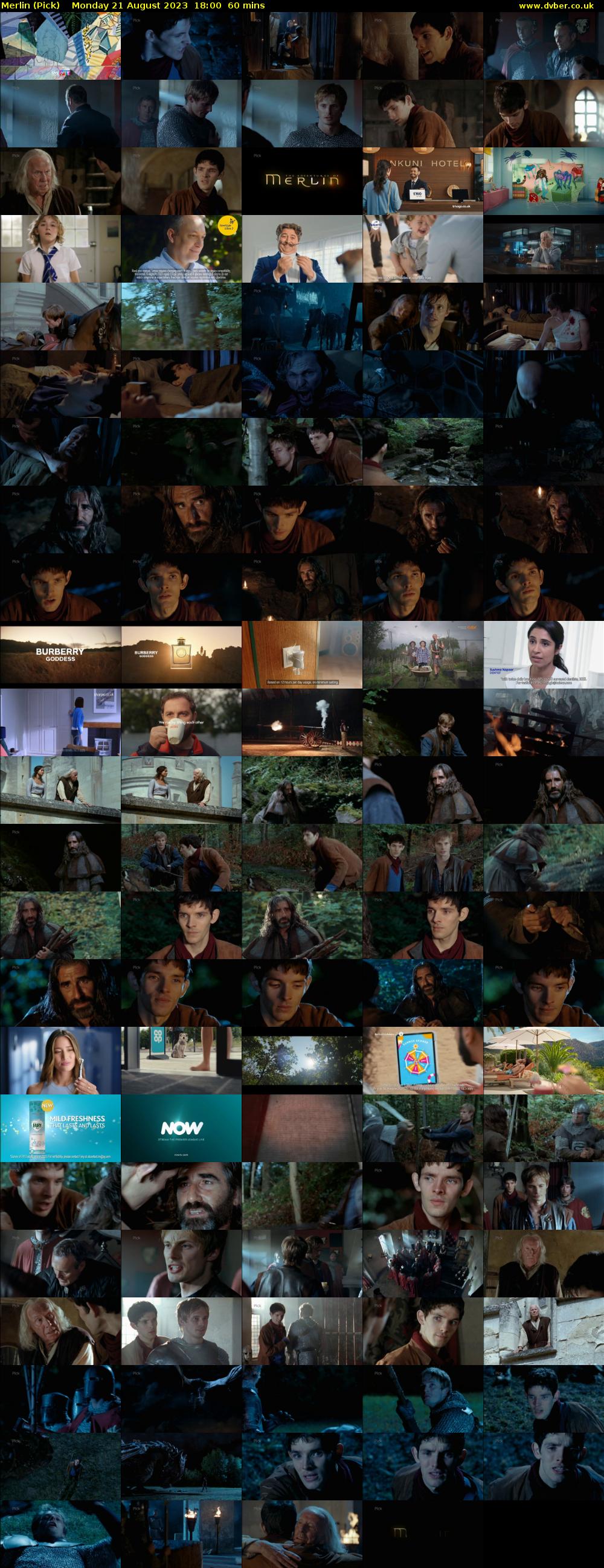 Merlin (Pick) Monday 21 August 2023 18:00 - 19:00