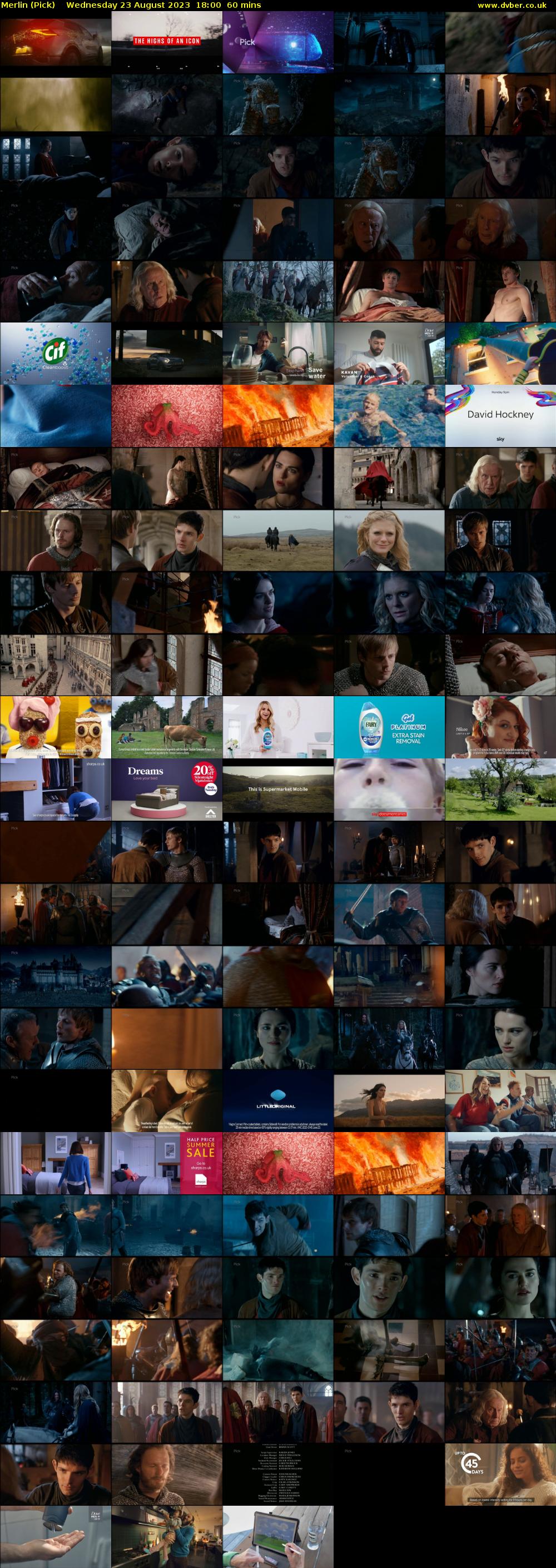 Merlin (Pick) Wednesday 23 August 2023 18:00 - 19:00