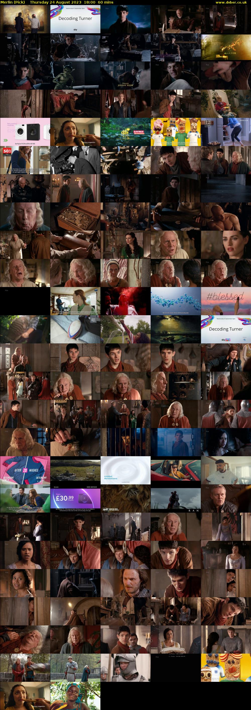 Merlin (Pick) Thursday 24 August 2023 18:00 - 19:00