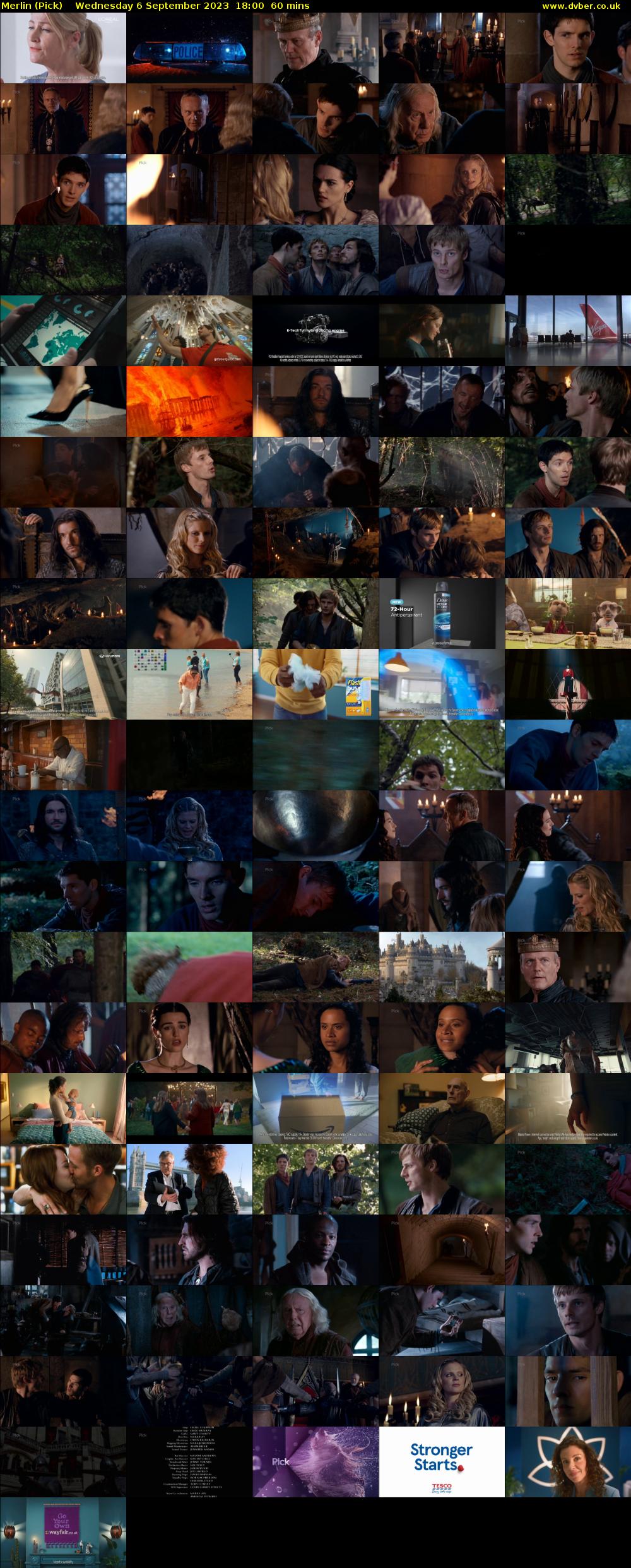 Merlin (Pick) Wednesday 6 September 2023 18:00 - 19:00