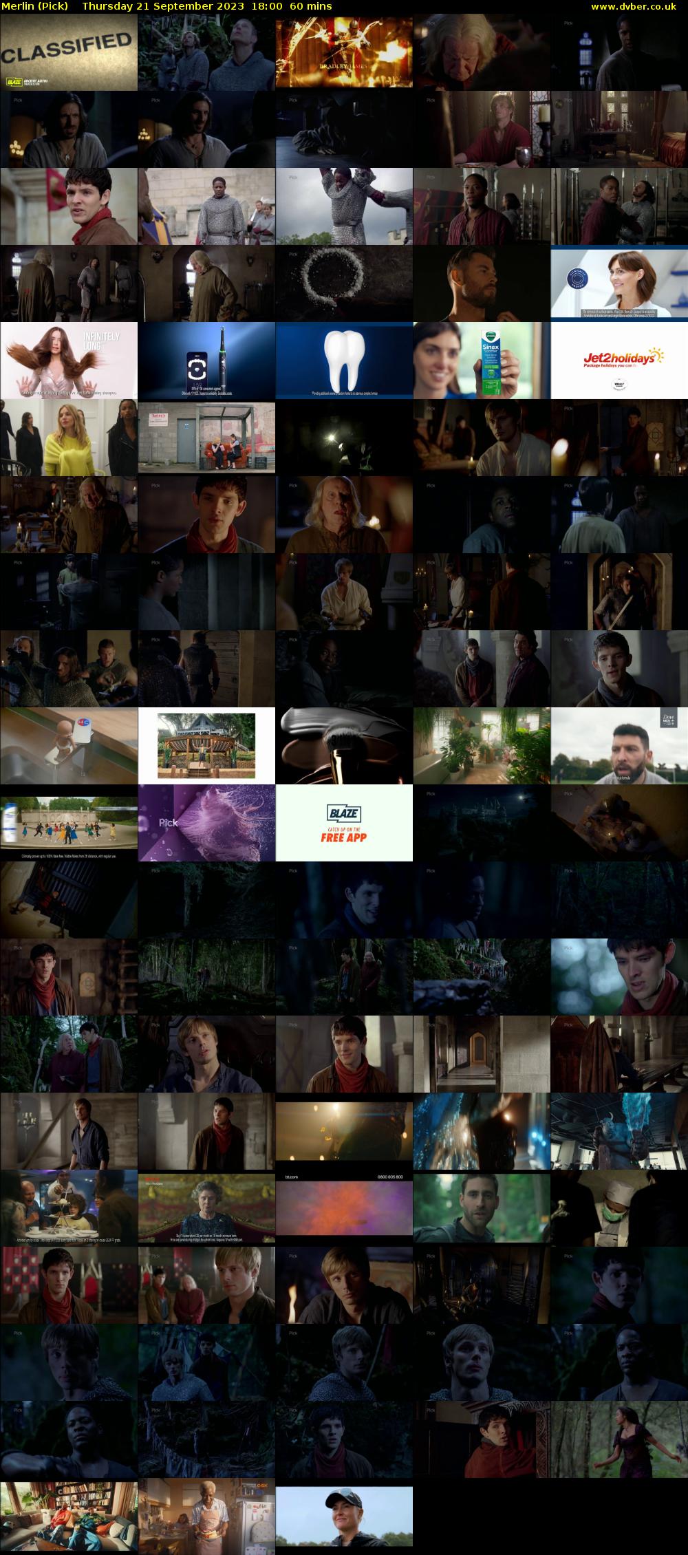 Merlin (Pick) Thursday 21 September 2023 18:00 - 19:00