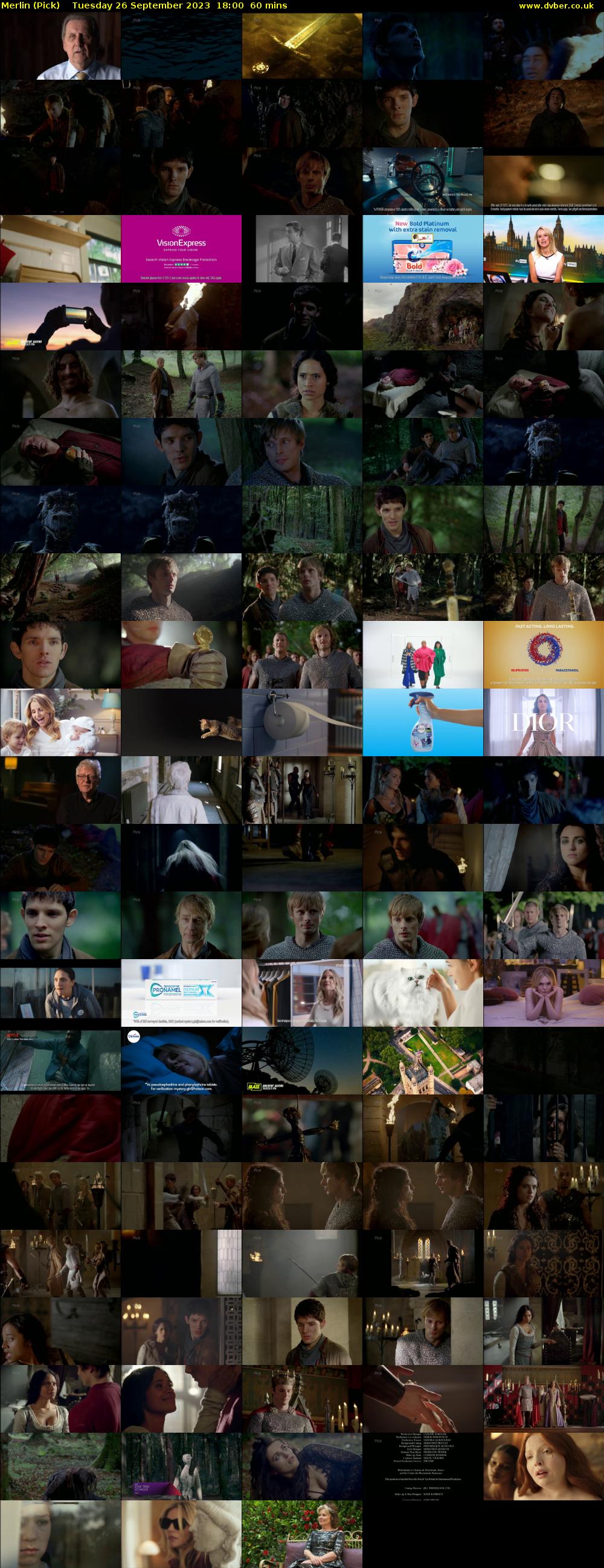 Merlin (Pick) Tuesday 26 September 2023 18:00 - 19:00