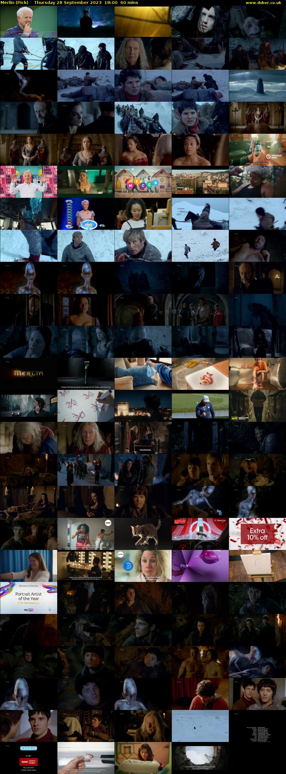 Merlin (Pick) Thursday 28 September 2023 18:00 - 19:00