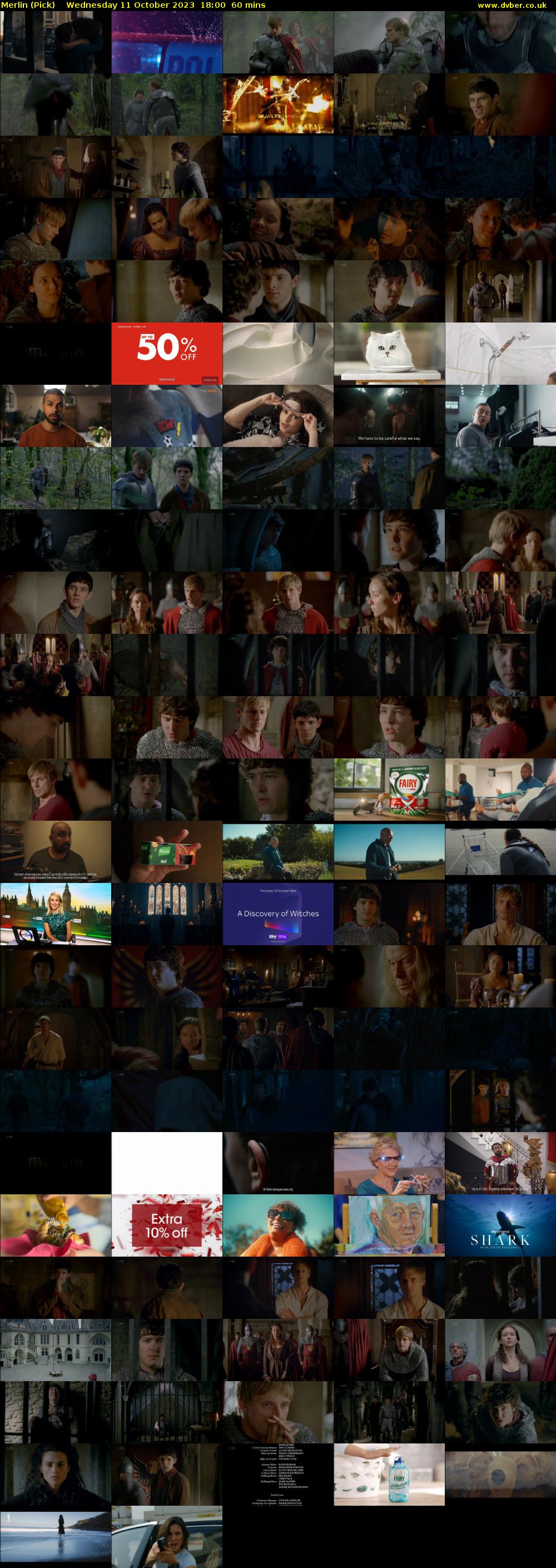 Merlin (Pick) Wednesday 11 October 2023 18:00 - 19:00