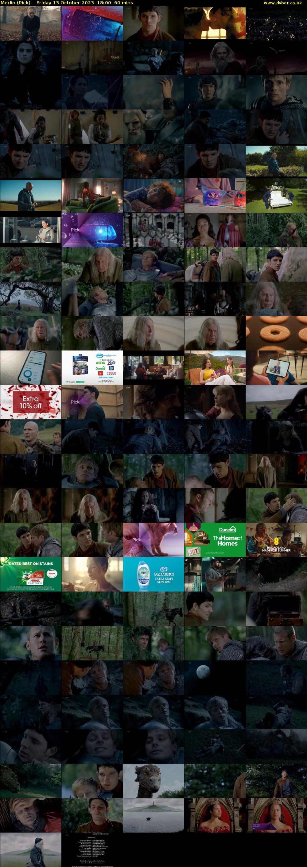 Merlin (Pick) Friday 13 October 2023 18:00 - 19:00