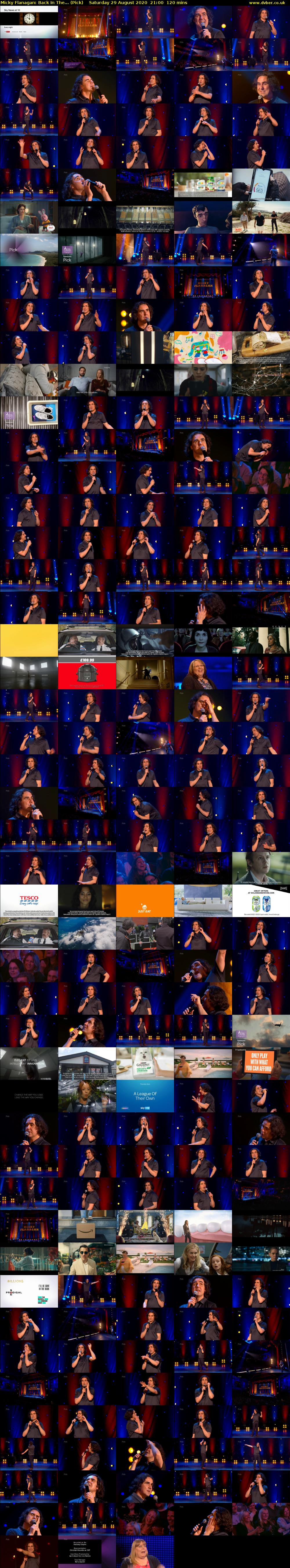 Micky Flanagan: Back In The... (Pick) Saturday 29 August 2020 21:00 - 23:00
