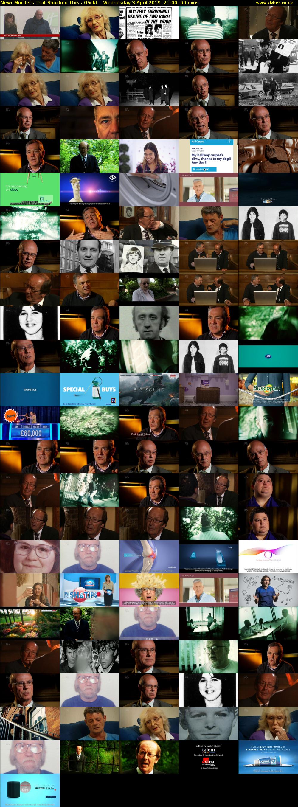 Murders That Shocked The... (Pick) Wednesday 3 April 2019 21:00 - 22:00