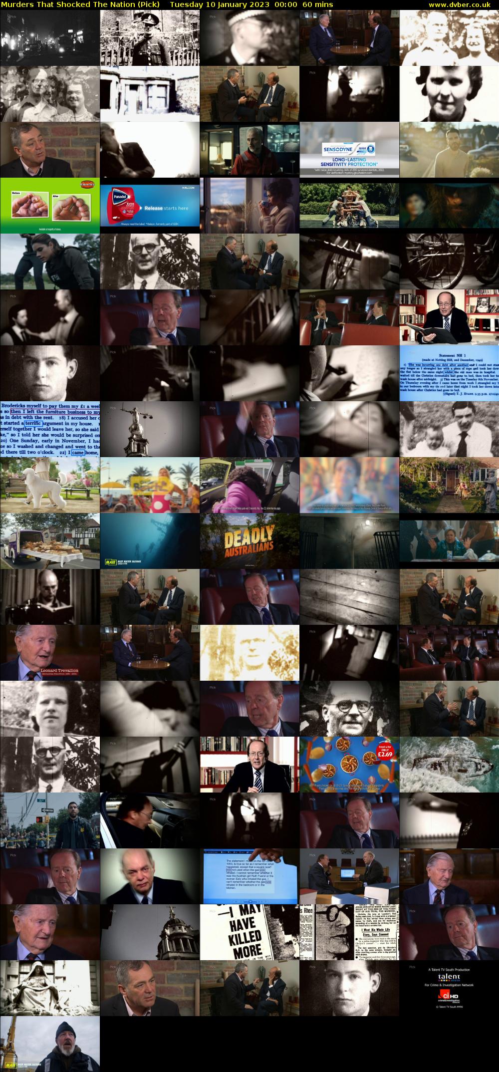 Murders That Shocked The Nation (Pick) Tuesday 10 January 2023 00:00 - 01:00