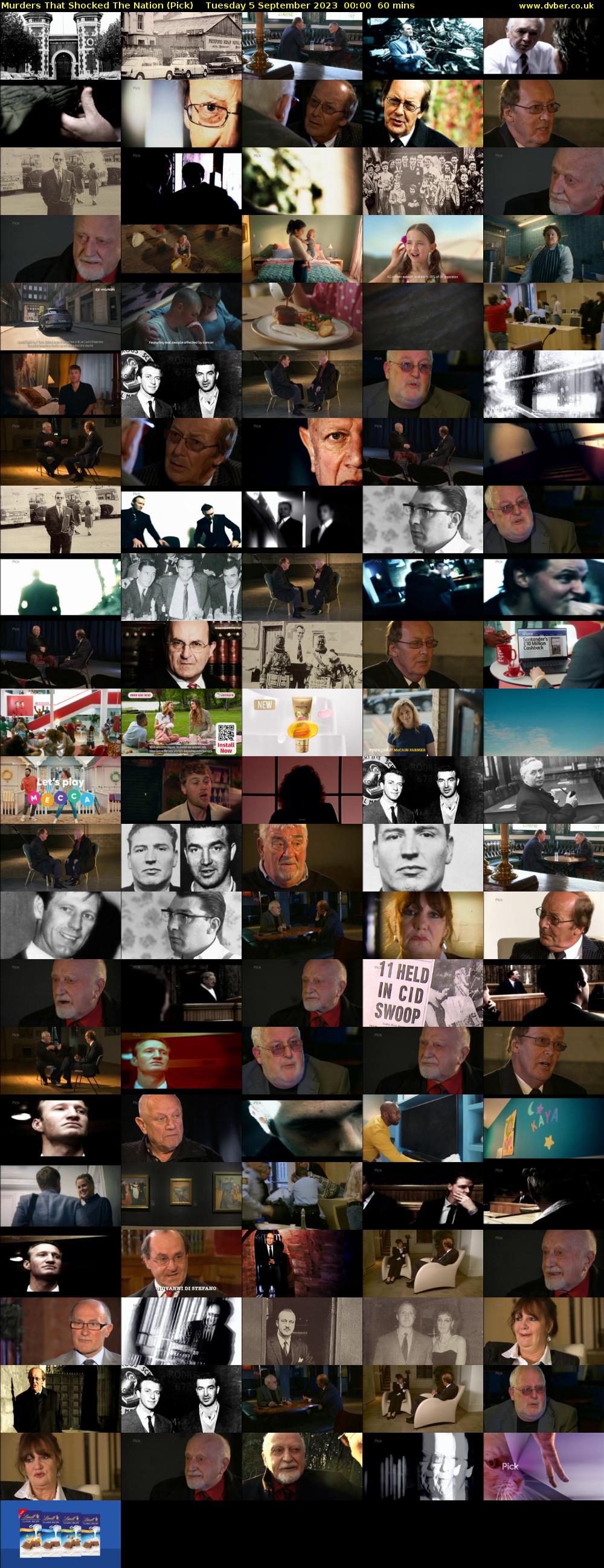 Murders That Shocked The Nation (Pick) Tuesday 5 September 2023 00:00 - 01:00