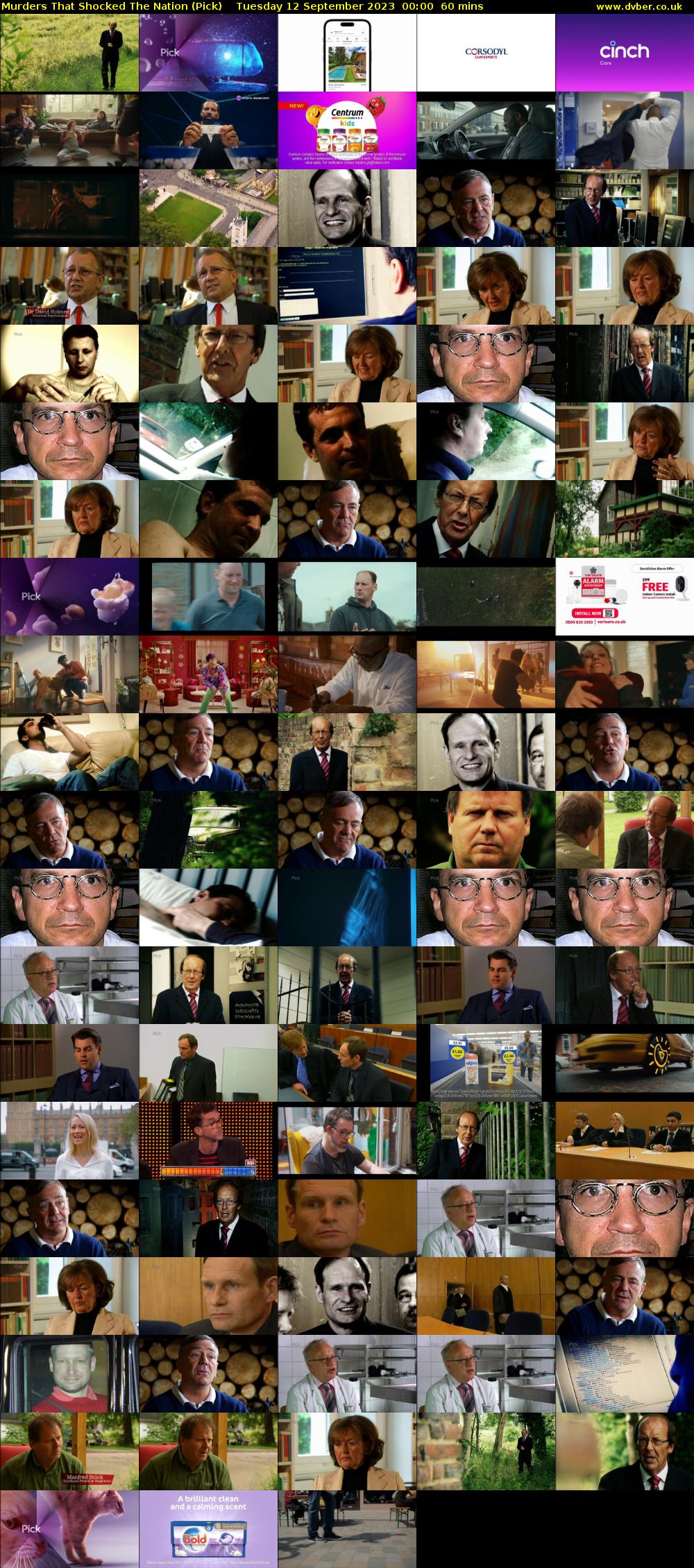 Murders That Shocked The Nation (Pick) Tuesday 12 September 2023 00:00 - 01:00