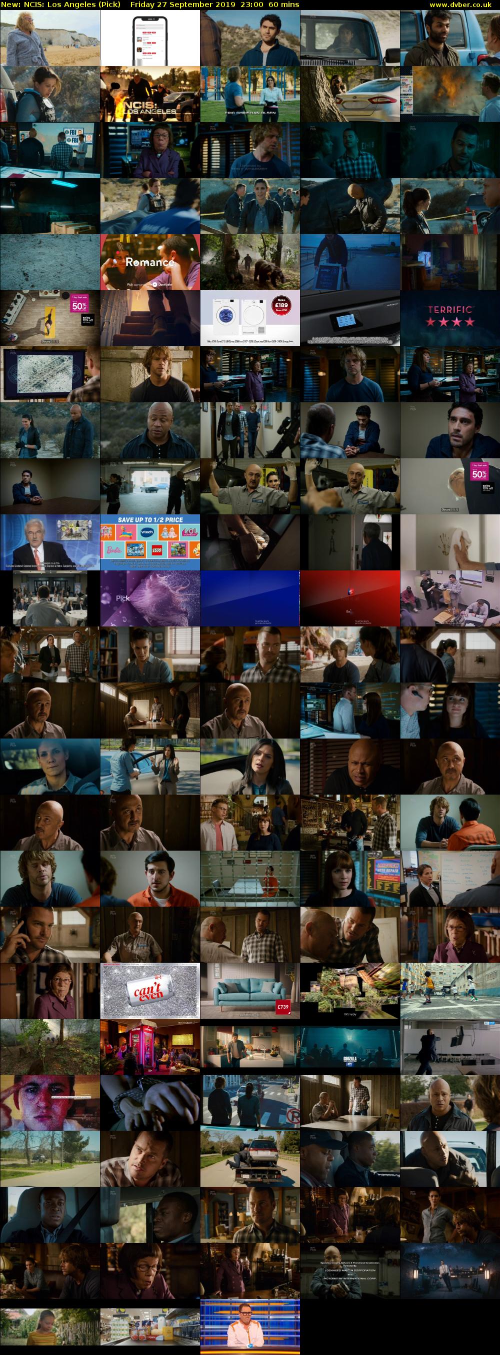 NCIS: Los Angeles (Pick) Friday 27 September 2019 23:00 - 00:00