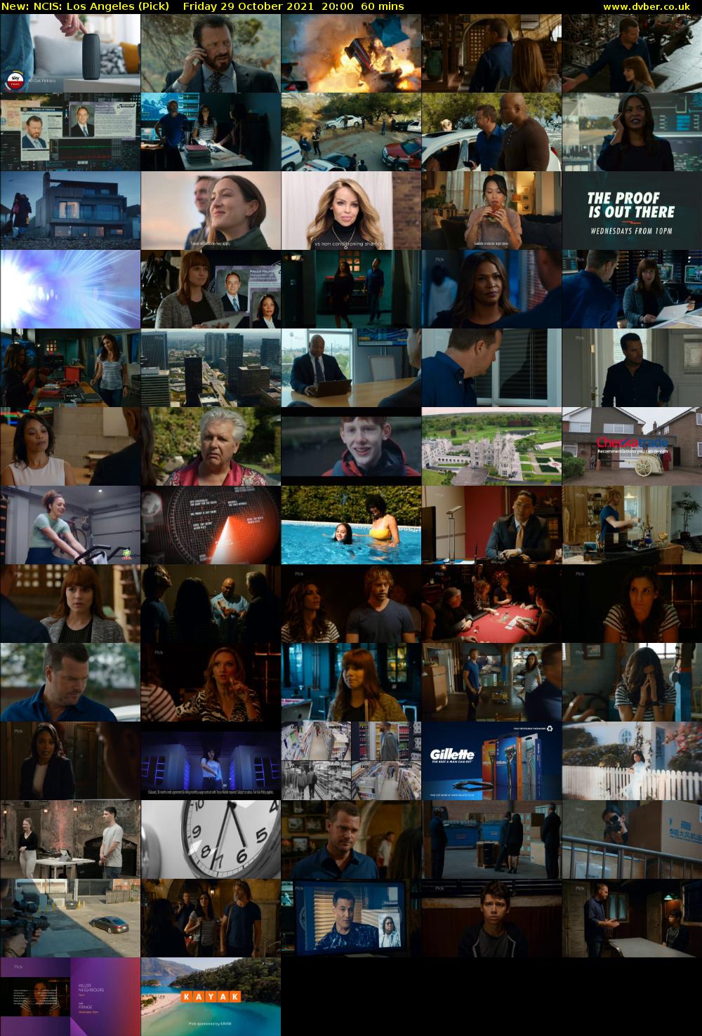 NCIS: Los Angeles (Pick) Friday 29 October 2021 20:00 - 21:00