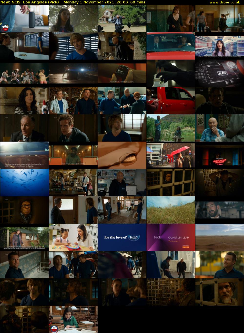 NCIS: Los Angeles (Pick) Monday 1 November 2021 20:00 - 21:00