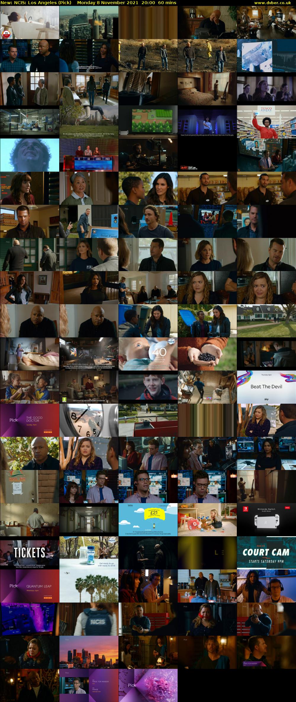 NCIS: Los Angeles (Pick) Monday 8 November 2021 20:00 - 21:00