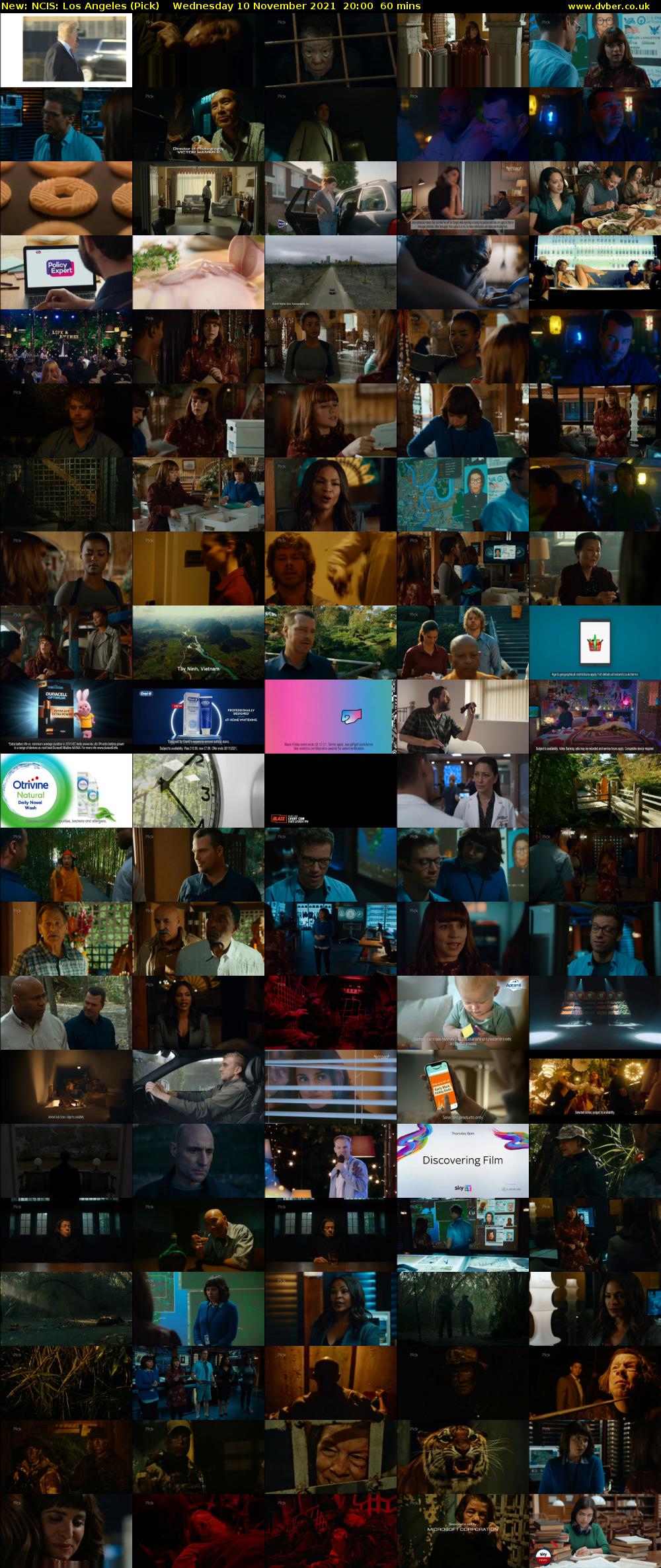 NCIS: Los Angeles (Pick) Wednesday 10 November 2021 20:00 - 21:00
