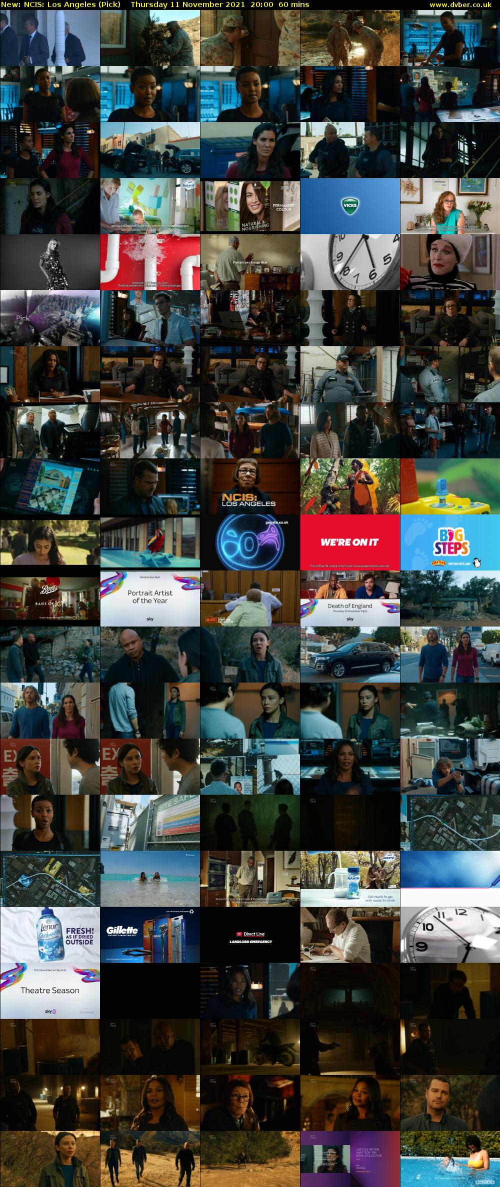 NCIS: Los Angeles (Pick) Thursday 11 November 2021 20:00 - 21:00