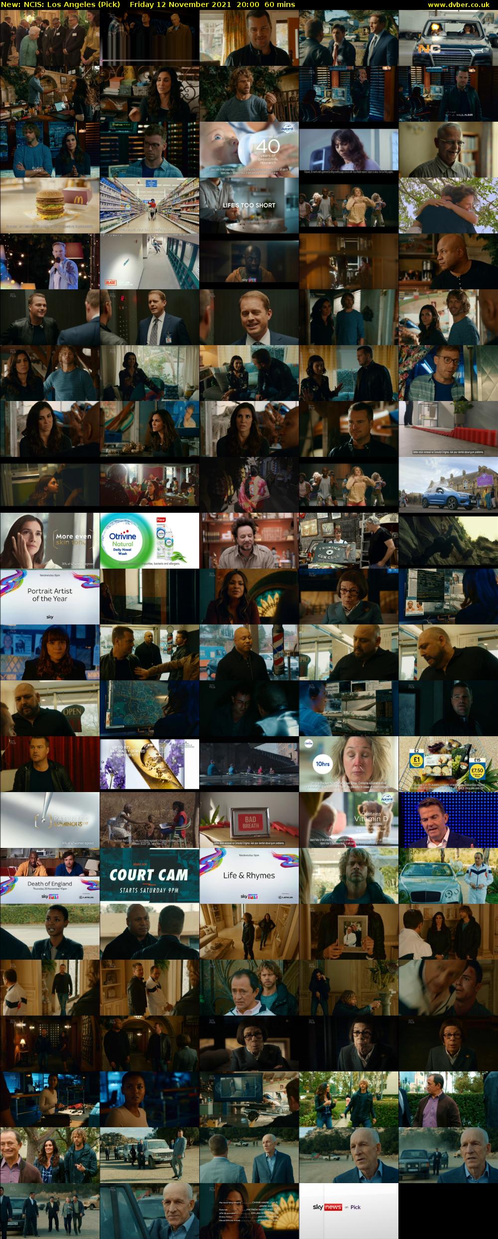NCIS: Los Angeles (Pick) Friday 12 November 2021 20:00 - 21:00