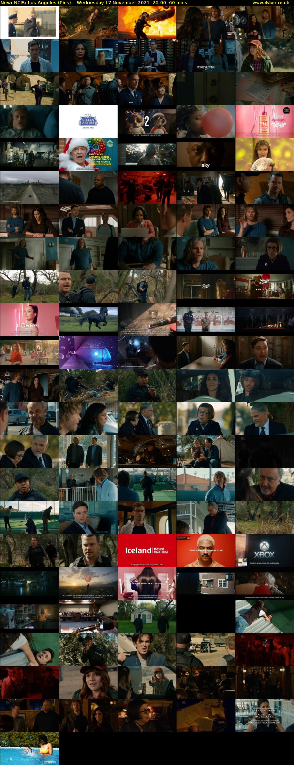 NCIS: Los Angeles (Pick) Wednesday 17 November 2021 20:00 - 21:00