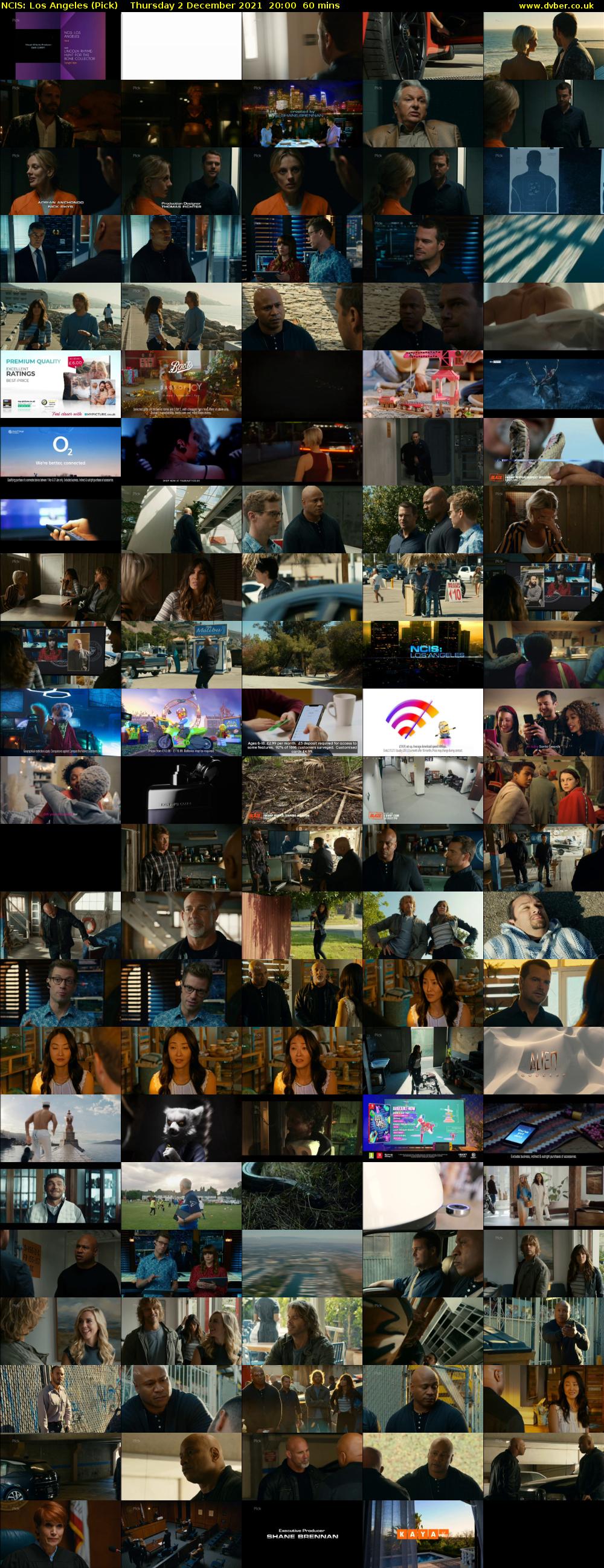 NCIS: Los Angeles (Pick) Thursday 2 December 2021 20:00 - 21:00