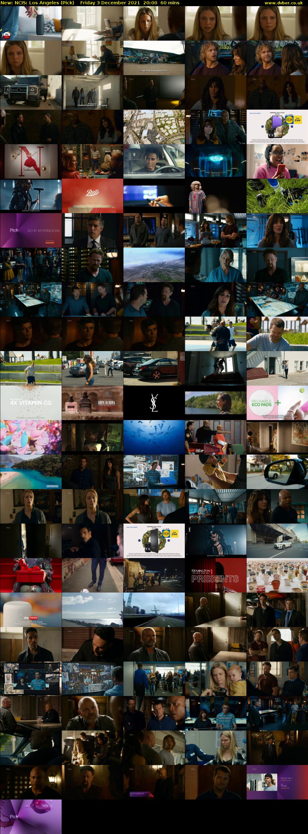 NCIS: Los Angeles (Pick) Friday 3 December 2021 20:00 - 21:00