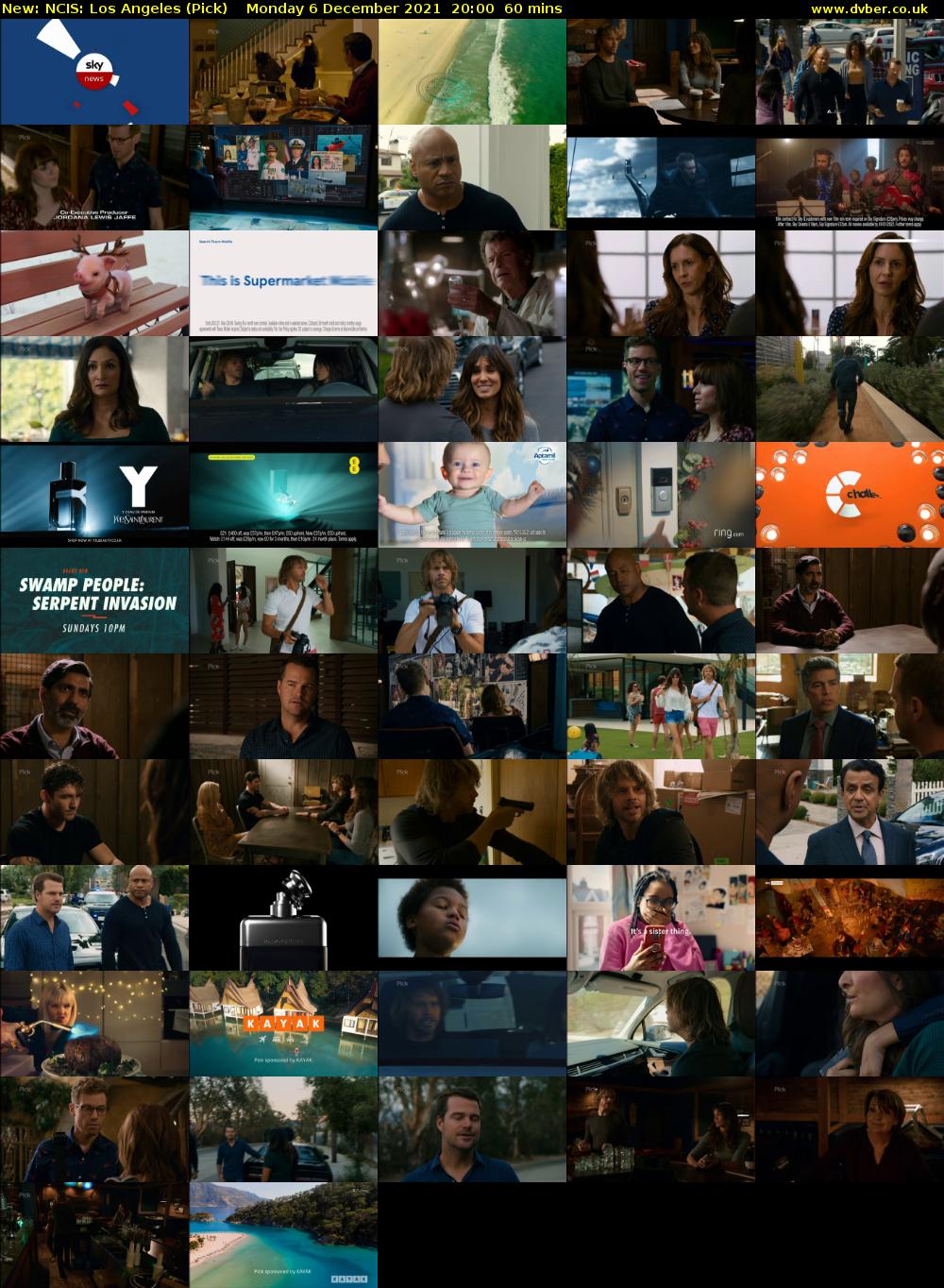 NCIS: Los Angeles (Pick) Monday 6 December 2021 20:00 - 21:00