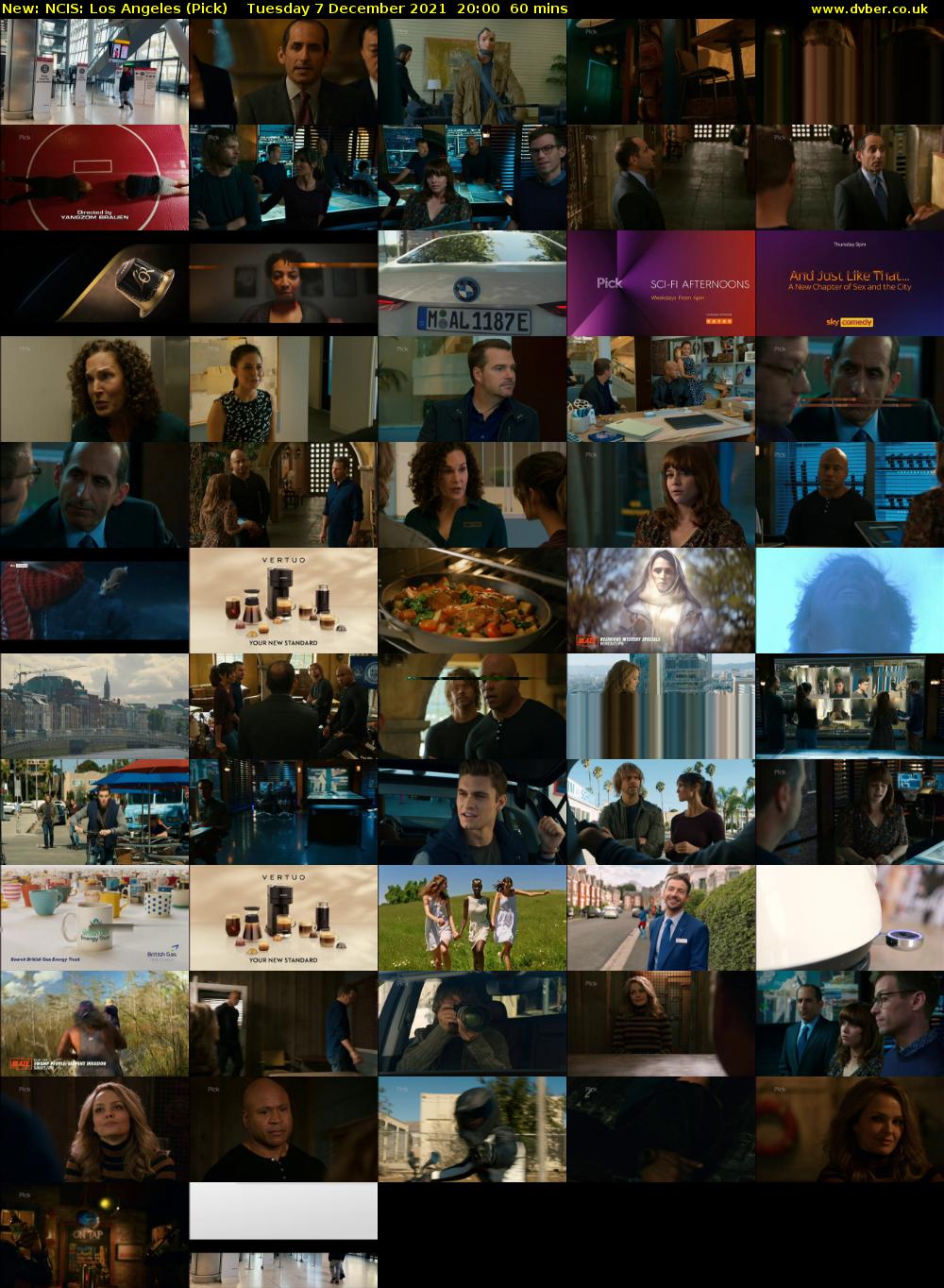 NCIS: Los Angeles (Pick) Tuesday 7 December 2021 20:00 - 21:00