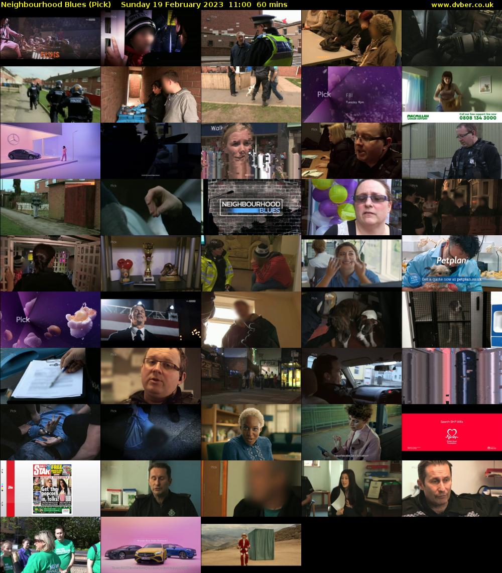 Neighbourhood Blues (Pick) Sunday 19 February 2023 11:00 - 12:00