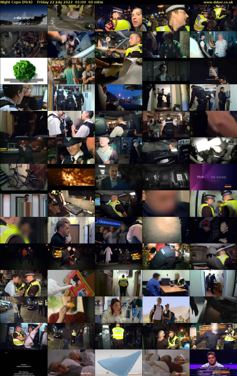 Night Cops (Pick) Friday 22 July 2022 01:00 - 02:00